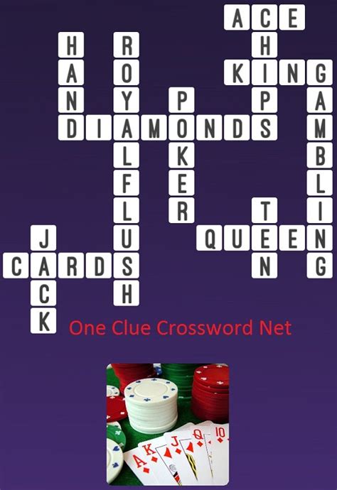 poker players check crossword clue